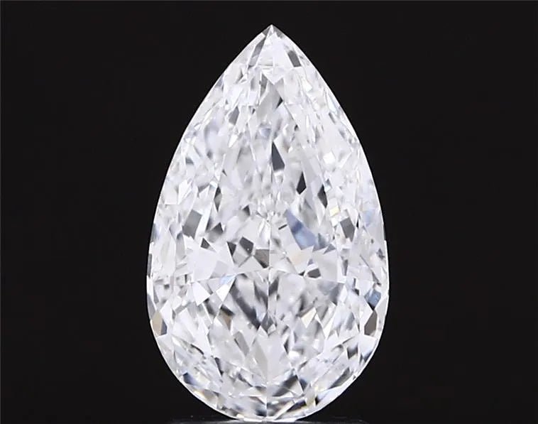 2.04ct Pear Lab Grown Diamond (Colour D, Clarity VVS2, IGI Certified) - Jewelry by Cleo