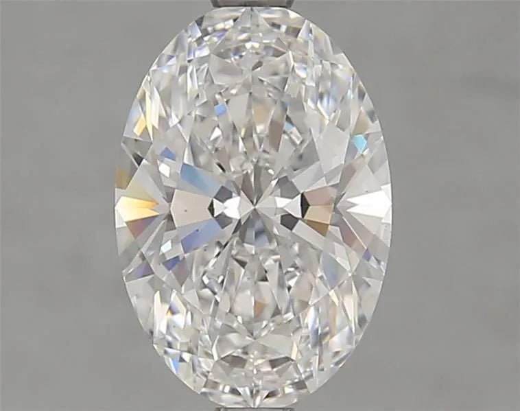 2.05ct Oval Lab Grown Diamond (Colour D, Clarity VS1, IGI Certified) - Jewelry by Cleo