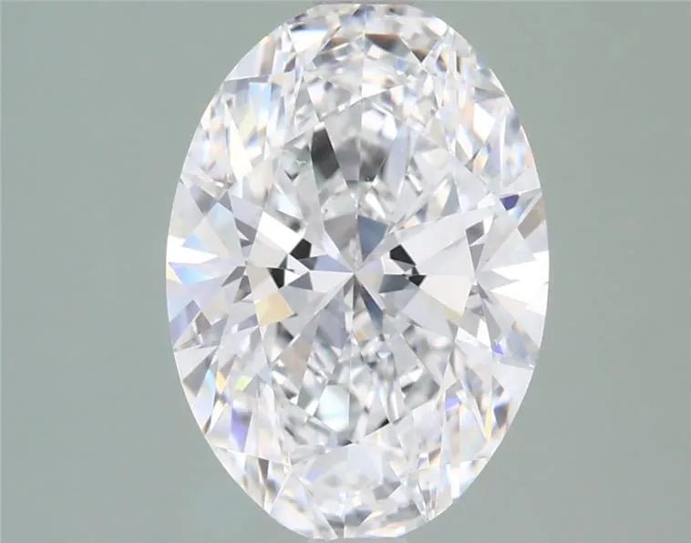 2.05ct Oval Lab Grown Diamond (Colour E, Clarity VVS2, IGI Certified) - Jewelry by Cleo