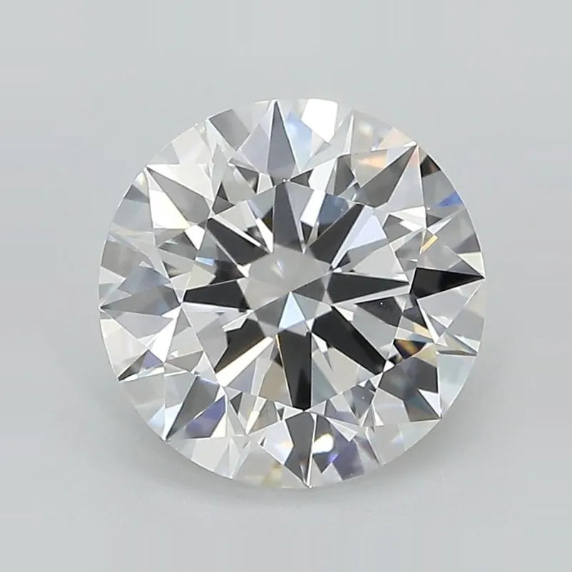 2.66ct Round Lab Grown Diamond (Colour D, Clarity VVS2, Cut ID, IGI Certified)
