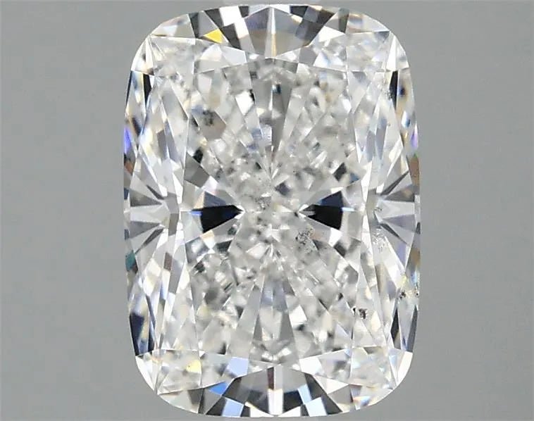2.06ct Cushion brilliant Lab Grown Diamond (Colour E, Clarity SI1, IGI Certified) - Jewelry by Cleo
