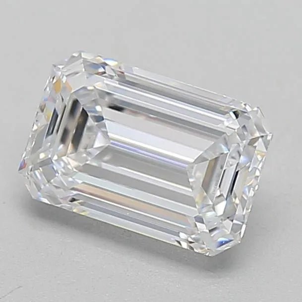 2.06ct Emerald Lab Grown Diamond (Colour D, Clarity VVS1, IGI Certified) - Jewelry by Cleo