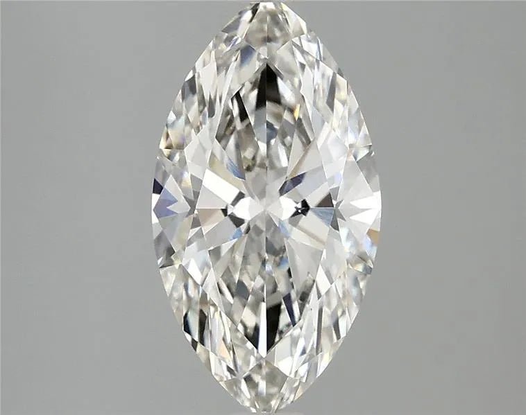 2.06ct Marquise Lab Grown Diamond (Colour H, Clarity VVS2, IGI Certified) - Jewelry by Cleo