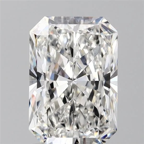 2.06ct Radiant Lab Grown Diamond (Colour G, Clarity VVS2, IGI Certified) - Jewelry by Cleo