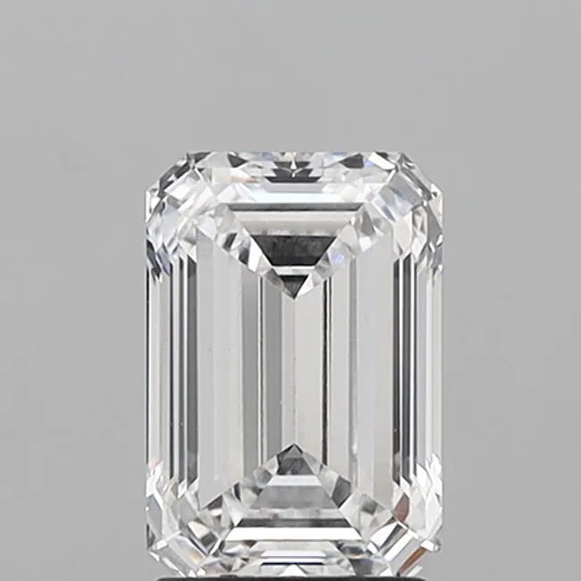 2.07ct Emerald Lab Grown Diamond (Colour E, Clarity VVS2, IGI Certified) - Jewelry by Cleo