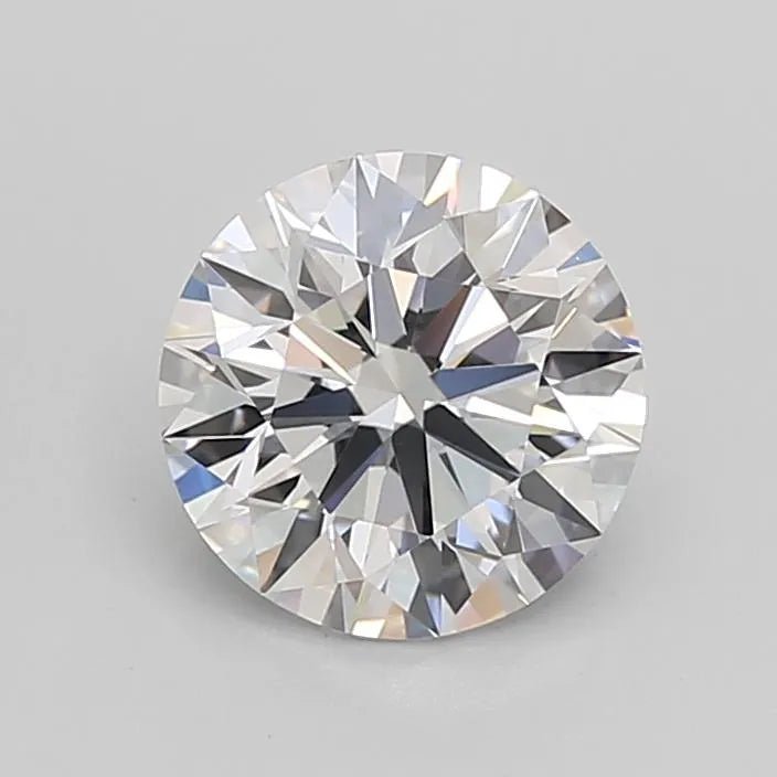 2.07ct Round Lab Grown Diamond (Colour D, Clarity IF, Cut ID, IGI Certified) - Jewelry by Cleo