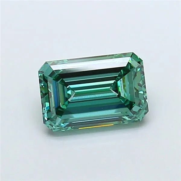 2.08ct Emerald Lab Grown Diamond (Colour Fancy Vivid Green, Clarity VS1, IGI Certified) - Jewelry by Cleo