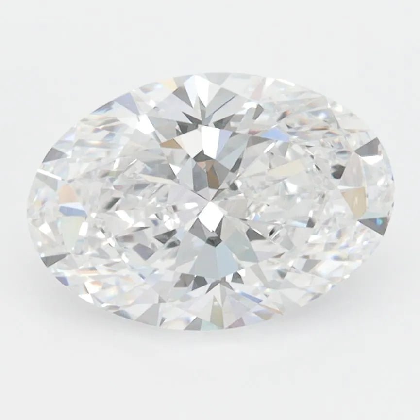 2.08ct Oval Lab Grown Diamond (Colour D, Clarity VVS2, IGI Certified) - Jewelry by Cleo
