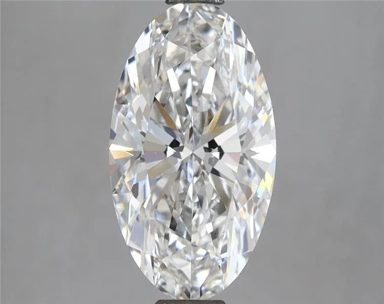 2.08ct Oval Lab Grown Diamond (Colour E, Clarity VS1, IGI Certified) - Jewelry by Cleo