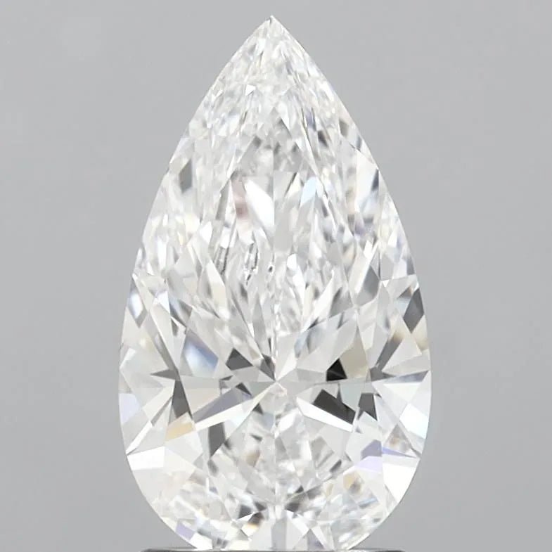 2.09ct Pear Lab Grown Diamond (Colour E, Clarity VS1, IGI Certified) - Jewelry by Cleo