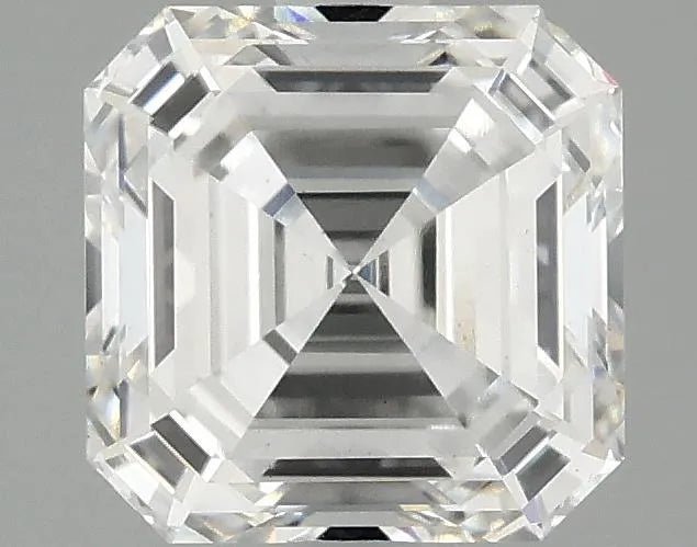 2.10ct Asscher Lab Grown Diamond (Colour F, Clarity VS1, IGI Certified) - Jewelry by Cleo