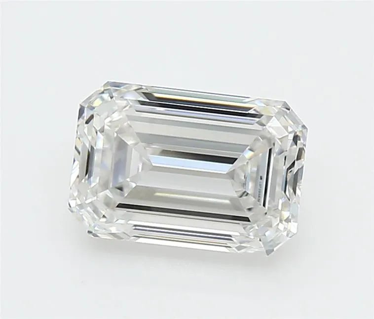 2.10ct Emerald Lab Grown Diamond (Colour E, Clarity VVS1, IGI Certified) - Jewelry by Cleo
