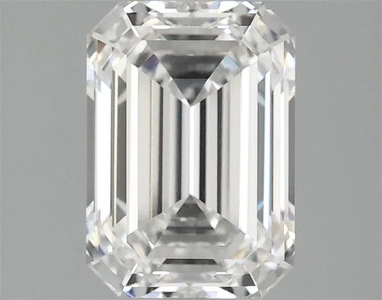 2.10ct Emerald Lab Grown Diamond (Colour E, Clarity VVS2, IGI Certified) - Jewelry by Cleo
