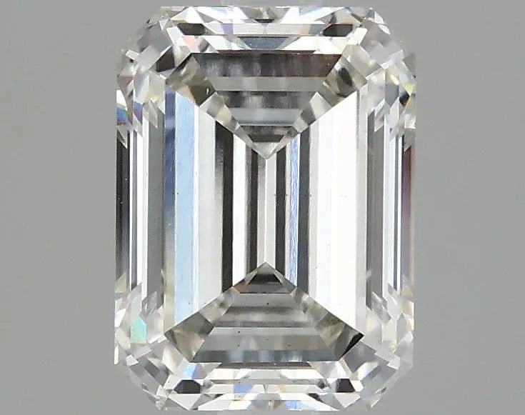 2.12ct Emerald Lab Grown Diamond (Colour H, Clarity VS1, IGI Certified) - Jewelry by Cleo