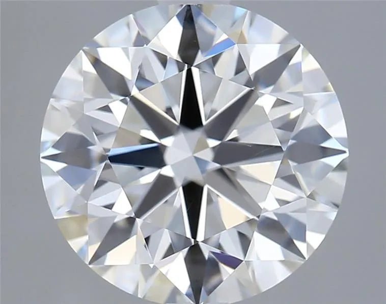 2.26ct Round Lab Grown Diamond (Colour F, Clarity VS1, Cut ID, IGI Certified) - Jewelry by Cleo