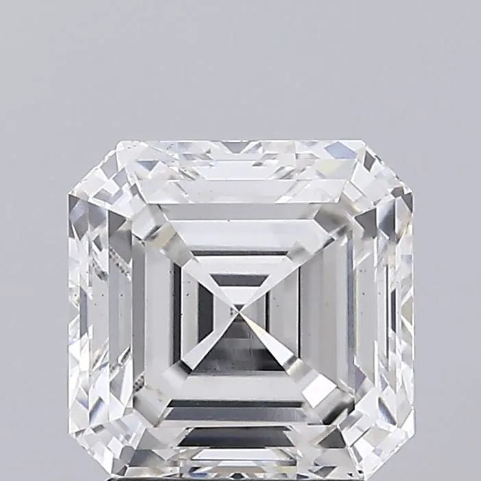 2.27ct Square emerald Lab Grown Diamond (Colour G, Clarity VS2, IGI Certified) - Jewelry by Cleo