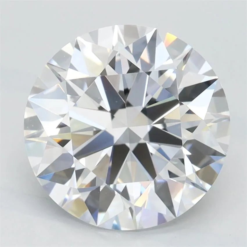 2.30ct Round Lab Grown Diamond (Colour D, Clarity IF, Cut ID, IGI Certified) - Jewelry by Cleo