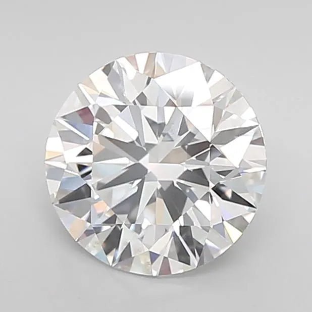 2.45ct Round Lab Grown Diamond (Colour D, Clarity VVS1, Cut ID, IGI Certified) - Jewelry by Cleo
