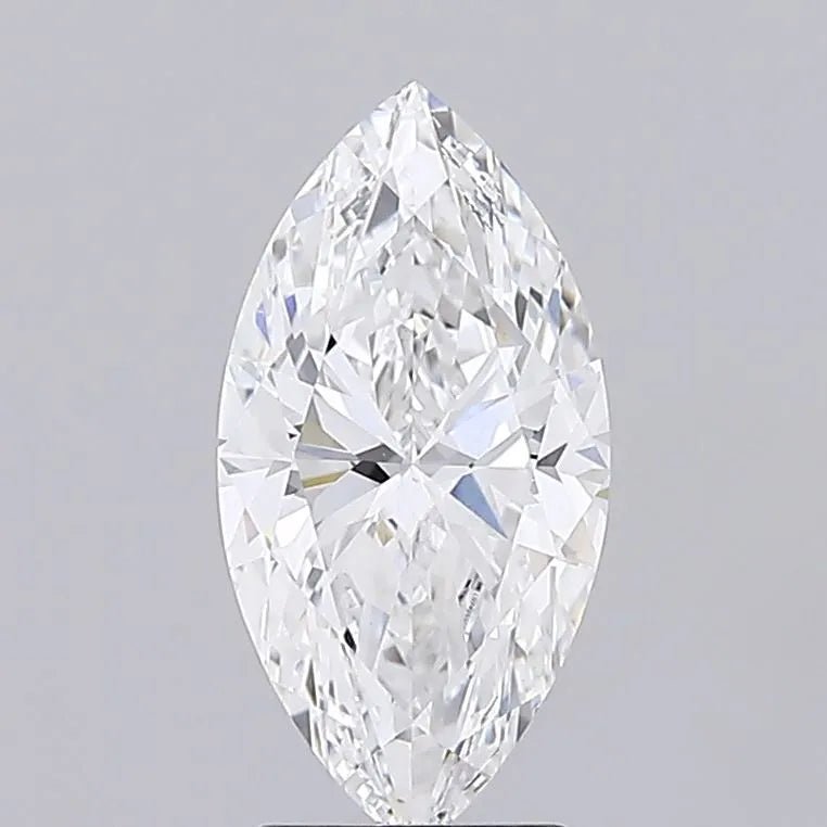 2.50ct Marquise Lab Grown Diamond (Colour D, Clarity VVS2, IGI Certified) - Jewelry by Cleo