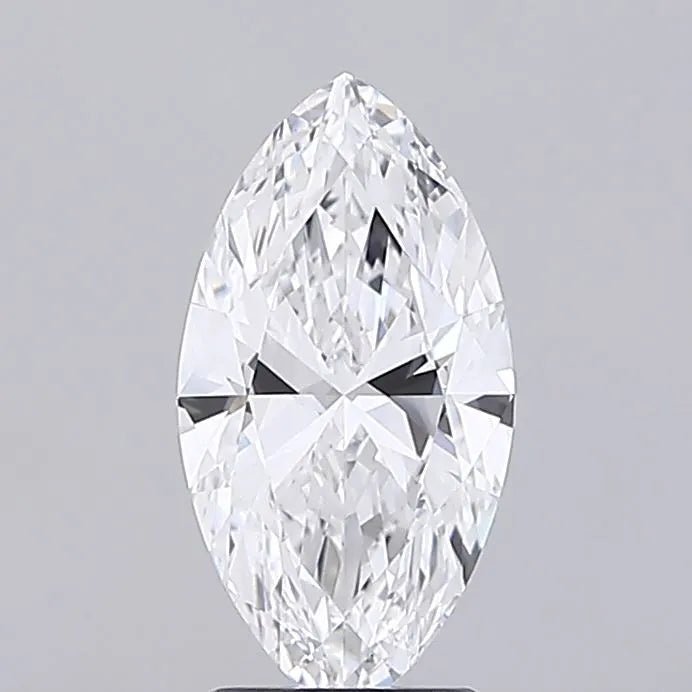 2.50ct Marquise Lab Grown Diamond (Colour D, Clarity VVS2, IGI Certified) - Jewelry by Cleo