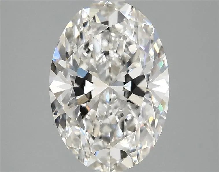 2.50ct Oval Lab Grown Diamond (Colour G, Clarity VVS2, IGI Certified) - Jewelry by Cleo