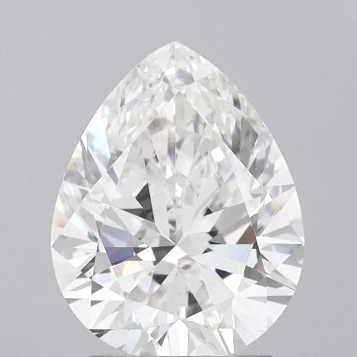 2.50ct Pear Lab Grown Diamond (Colour E, Clarity VS1, IGI Certified) - Jewelry by Cleo
