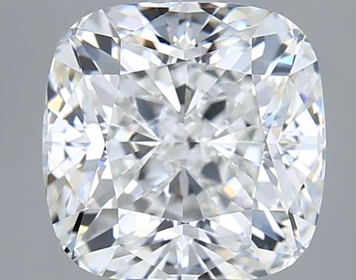 2.51ct Cushion brilliant Lab Grown Diamond (Colour E, Clarity VVS1, GIA Certified) - Jewelry by Cleo