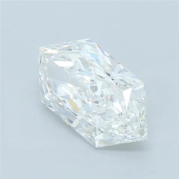 2.51ct Hexagonal Lab Grown Diamond (Colour E, Clarity VVS2, IGI Certified) - Jewelry by Cleo