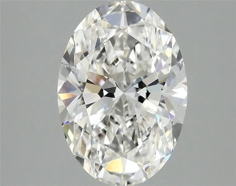2.52ct Oval Lab Grown Diamond (Colour F, Clarity VVS2, IGI Certified) - Jewelry by Cleo