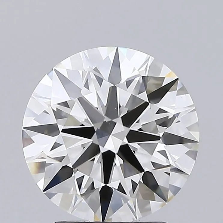 2.52ct Round Lab Grown Diamond (Colour H, Clarity VVS2, Cut ID, IGI Certified) - Jewelry by Cleo