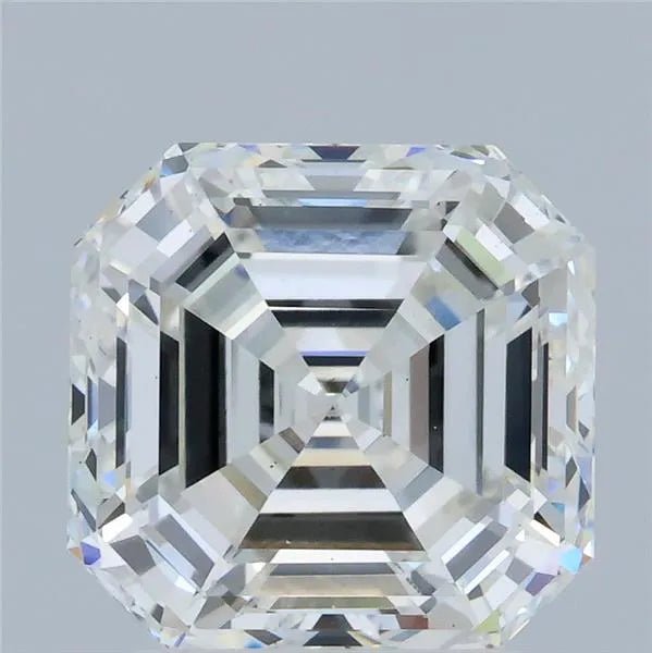 2.52ct Square emerald Lab Grown Diamond (Colour F, Clarity VS2, IGI Certified) - Jewelry by Cleo
