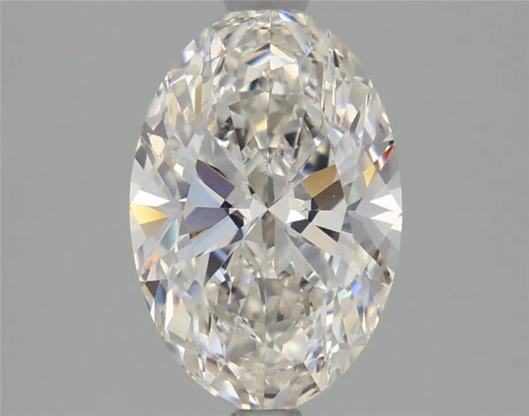 2.53ct Oval Lab Grown Diamond (Colour G, Clarity VVS2, Cut EX, IGI Certified) - Jewelry by Cleo