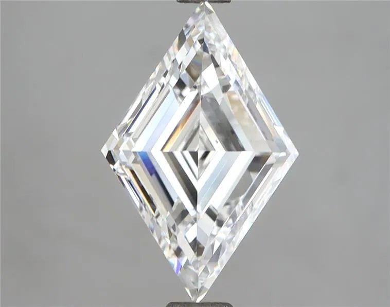 2.54ct Lozenge Lab Grown Diamond (Colour E, Clarity VVS2, IGI Certified) - Jewelry by Cleo
