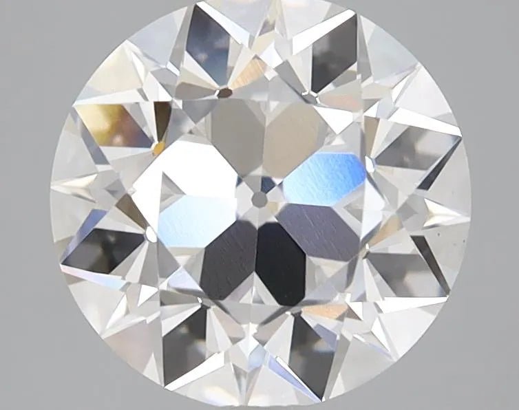 2.55ct European cut Lab Grown Diamond (Colour D, Clarity VS1, IGI Certified) - Jewelry by Cleo