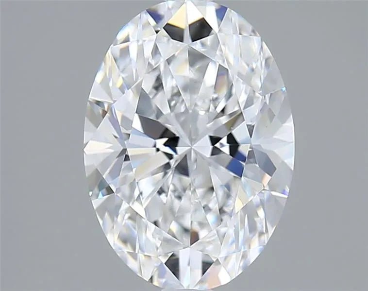 2.55ct Oval Lab Grown Diamond (Colour E, Clarity VS1, IGI Certified) - Jewelry by Cleo