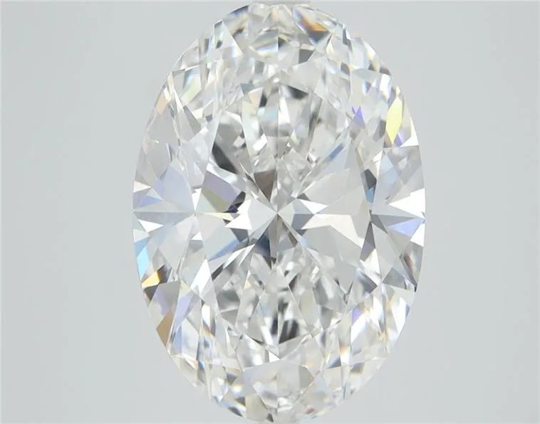 2.55ct Oval Lab Grown Diamond (Colour F, Clarity VVS2, IGI Certified) - Jewelry by Cleo