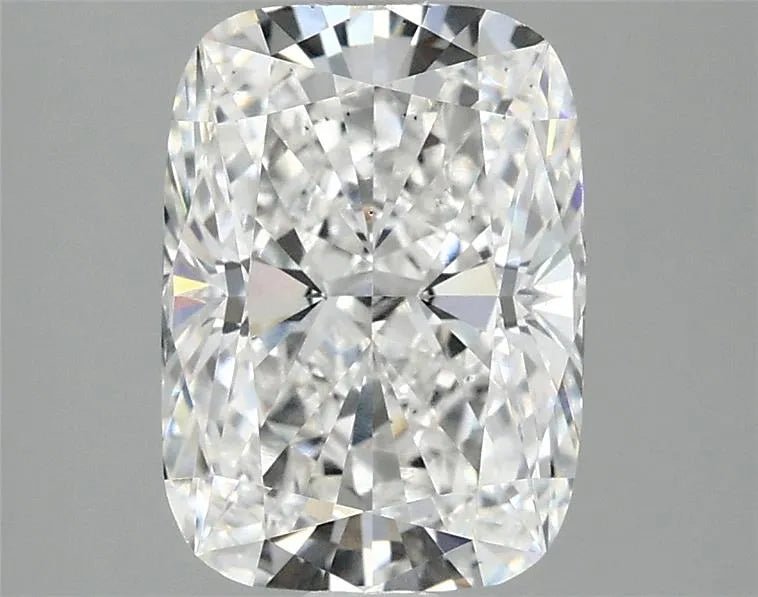 2.59ct Cushion modified Lab Grown Diamond (Colour E, Clarity SI1, IGI Certified) - Jewelry by Cleo