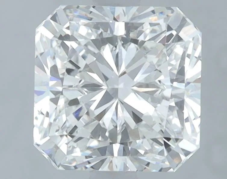 2.59ct Square radiant Lab Grown Diamond (Colour E, Clarity VVS2, IGI Certified) - Jewelry by Cleo