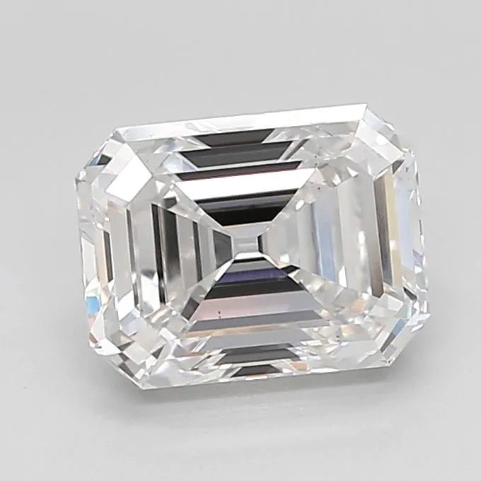 2.60ct Emerald Lab Grown Diamond (Colour E, Clarity VS1, IGI Certified) - Jewelry by Cleo