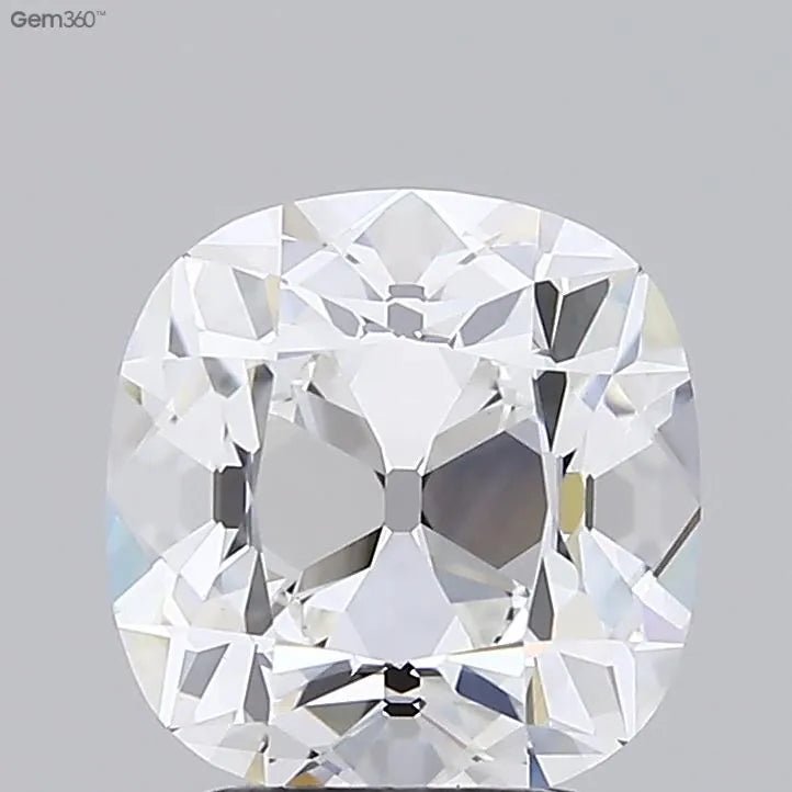 2.68ct Cushion modified Lab Grown Diamond (Colour E, Clarity VVS2, IGI Certified) - Jewelry by Cleo