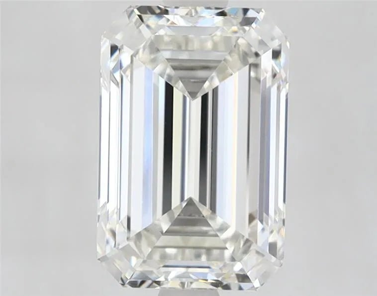 2.71ct Emerald Lab Grown Diamond (Colour G, Clarity VVS2, IGI Certified) - Jewelry by Cleo