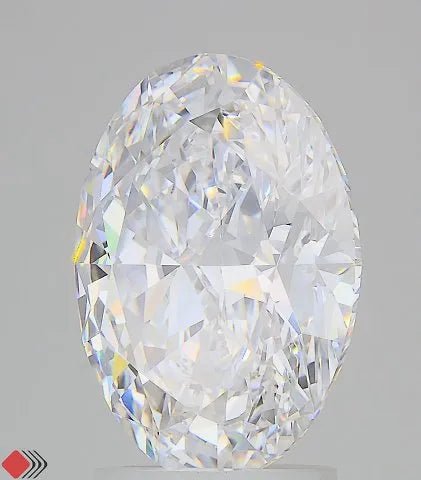 2.71ct Oval Lab Grown Diamond (Colour D, Clarity VVS2, IGI Certified) - Jewelry by Cleo