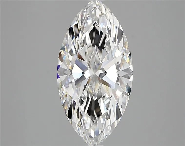 2.72ct Marquise Lab Grown Diamond (Colour E, Clarity VVS2, IGI Certified) - Jewelry by Cleo