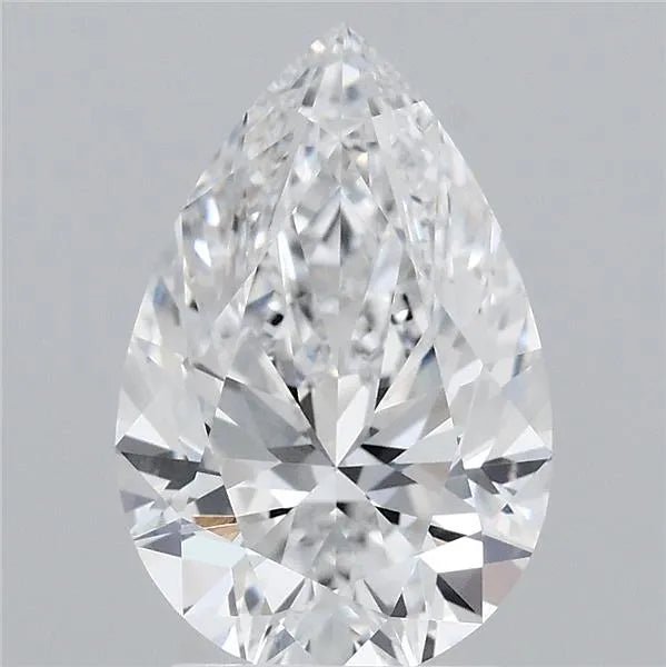 2.72ct Pear Lab Grown Diamond (Colour D, Clarity VVS2, IGI Certified) - Jewelry by Cleo