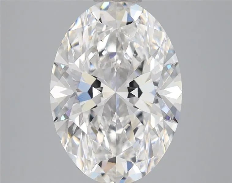 2.76ct Oval Lab Grown Diamond (Colour E, Clarity VS1, IGI Certified) - Jewelry by Cleo