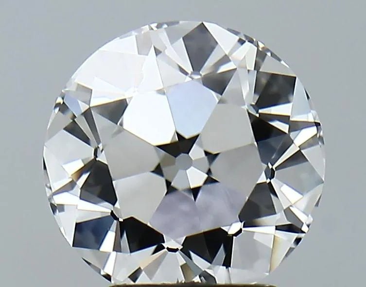 2.77ct European cut Lab Grown Diamond (Colour E, Clarity VVS2, IGI Certified) - Jewelry by Cleo