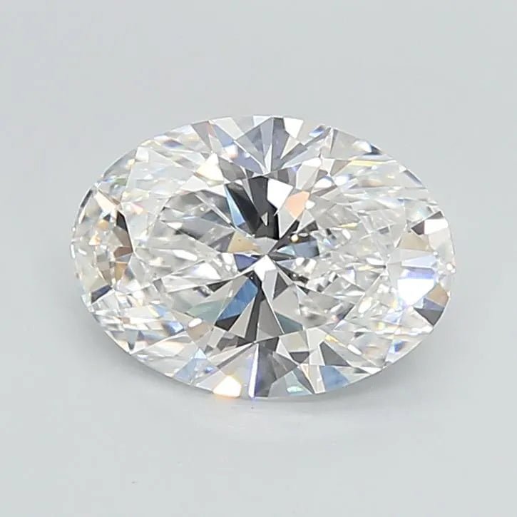 2.80ct Oval Lab Grown Diamond (Colour E, Clarity VVS2, IGI Certified) - Jewelry by Cleo