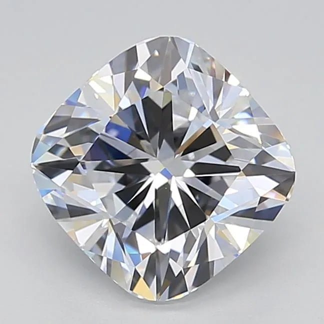 2.82ct Cushion brilliant Lab Grown Diamond (Colour E, Clarity VS1, IGI Certified) - Jewelry by Cleo