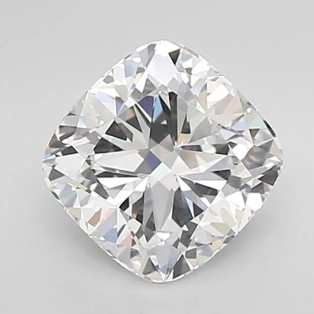 2.85ct Cushion modified Lab Grown Diamond (Colour D, Clarity IF, Cut EX, IGI Certified) - Jewelry by Cleo