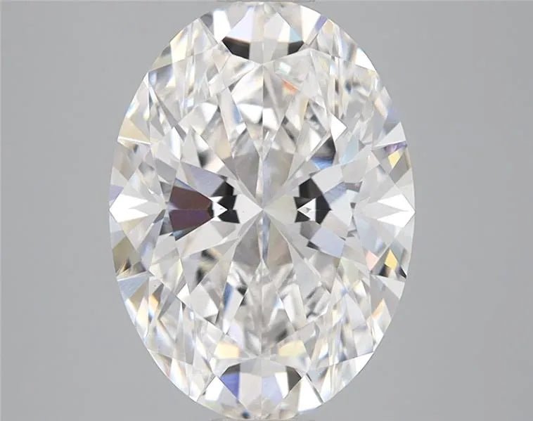 2.85ct Oval Lab Grown Diamond (Colour E, Clarity VS1, IGI Certified) - Jewelry by Cleo